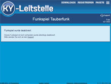 Tablet Screenshot of funkspiel-tauberfunk.ky-four.de